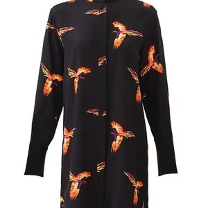 Diane von Furstenberg Aurora Black Dress size XS